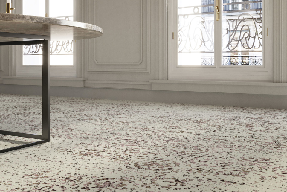 Vision Of Elegance Pompadour 620 BEIGE Commercial Carpet Design web 1