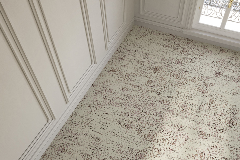 Vision Of Elegance Pompadour 620 BEIGE Commercial Carpet Design web 3